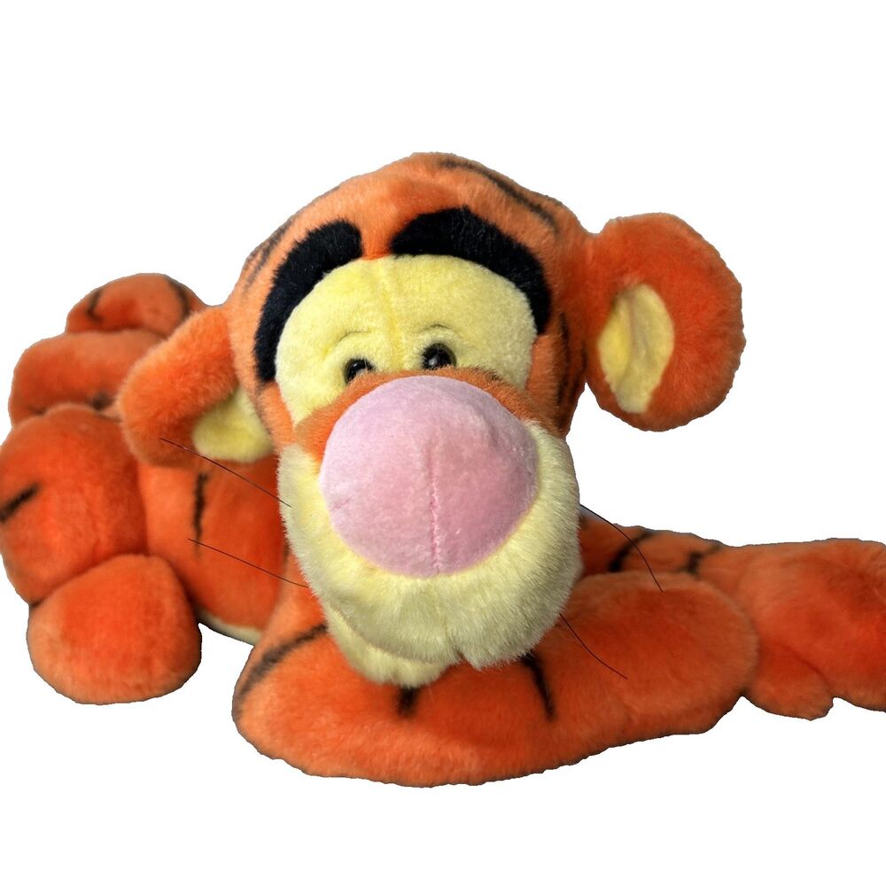 Disney Winnie Pooh JUMBO TIGGER  24 inch Laying Plush Stuffed Animal Disneyland